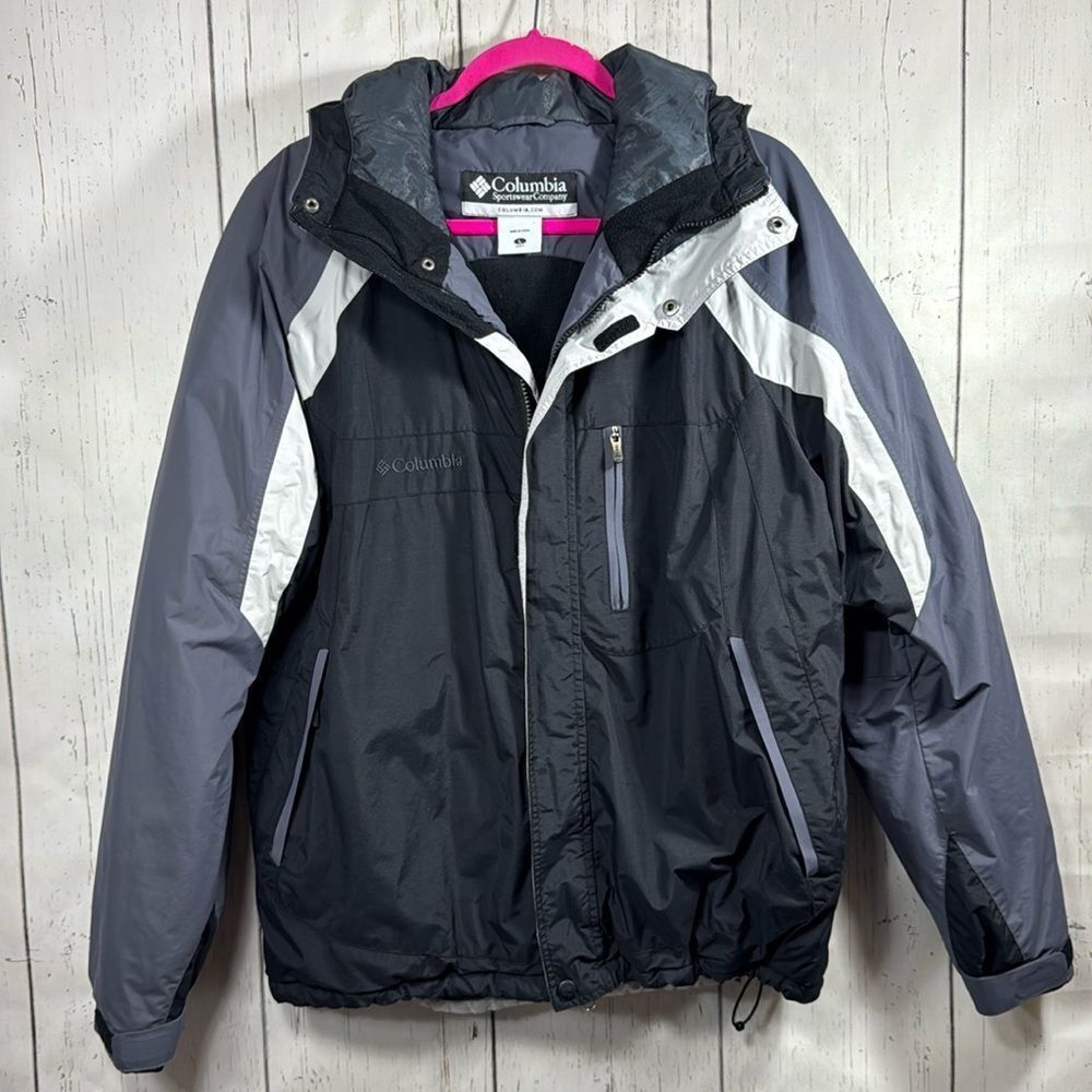 Columbia Omni Tech Waterproof Insulated Jacket Outdoor Hiking Ski Winter Jacket